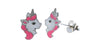 A Silver Kids Unicorn Earring