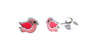 A Silver Kids Bird Earring
