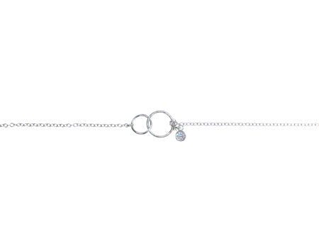 A White Cubic Zirconia Bracelet
