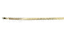 A Gold Plated on Silver Mens Curb Necklace