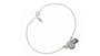 A White Cubic Zirconia Bangle