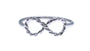 A Silver Infinity Design Ring