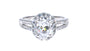 A White Cubic Zirconia Ring
