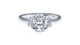 A White Cubic Zirconia Ring