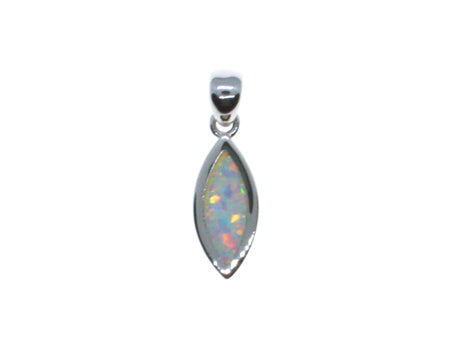 Opal And Cz Pendant