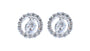 White Cubic Zirconia Earring