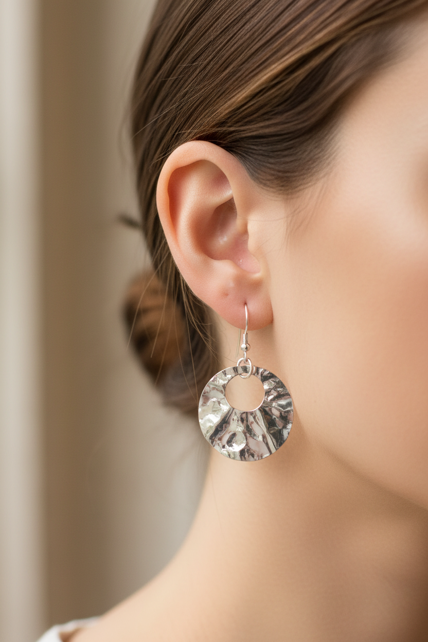 Simply Silver Earring
