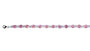 A Pink Cubic Zirconic Bracelet