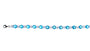 A Aquamarine Cubic Zirconic Bracelet