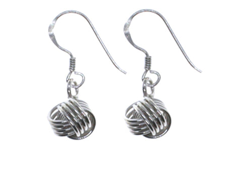 A Silver Drop Earring