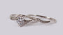 A White Cubic Zirconia Ring Set