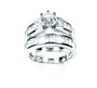 A White Cubic Zirconia Ring