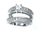 A White Cubic Zirconia Ring