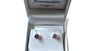 Kids Pink October Birthstone Cubic Zirconia Silver 5 mm Claw Set Earring.