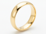 9ct Yellow Gold 6mm Court Shape Wedding Ring