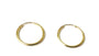 9 CT Yellow Gold Sleepers 12 mm