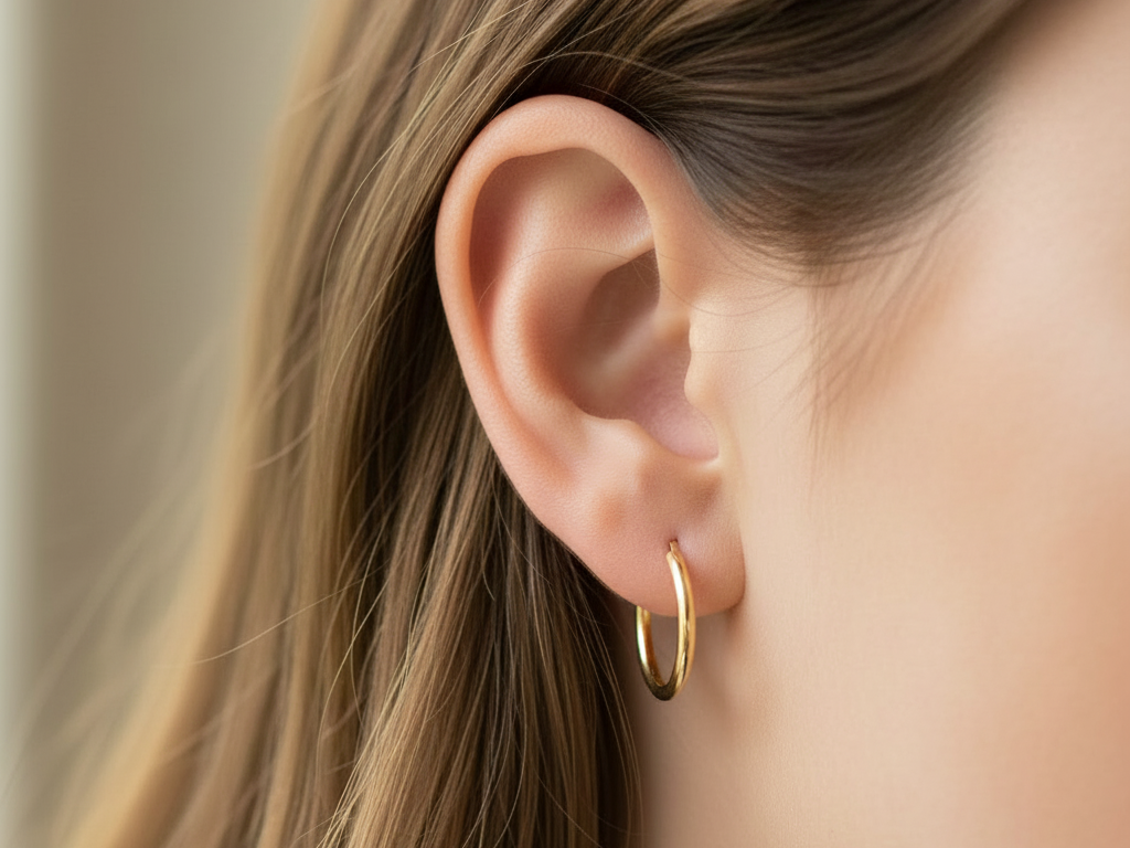 9 CT Yellow Gold Sleepers 12 mm