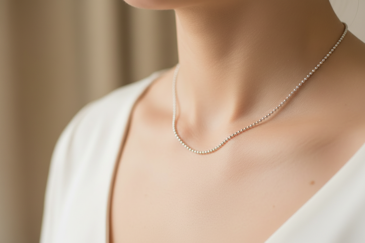 Ball Silver Chain 2mm