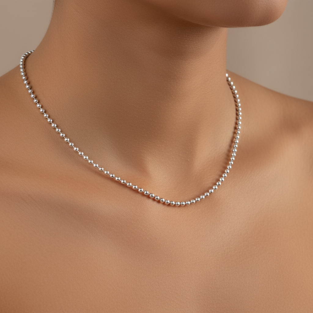 Ball Silver Chain 3.00 mm