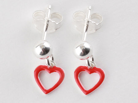 A Kids Heart Earring