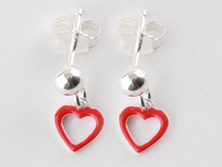 A Kids Heart Earring