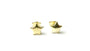 A Kids Star Yellow Gold Silver Earring