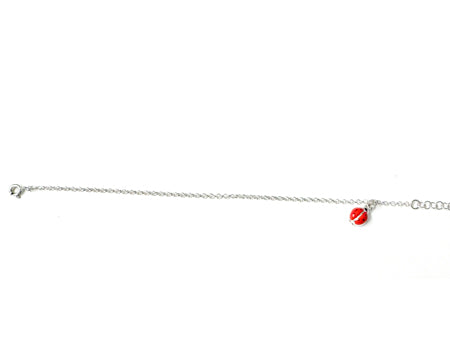 A Kids Ladybird Charm Bracelet