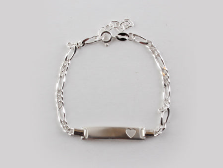 A Kids Heart Id Braclet