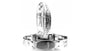 Kids Silver Claddagh Expandable Bangle with Disc.