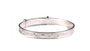 Kids Celtic Silver Expandable Bangle.