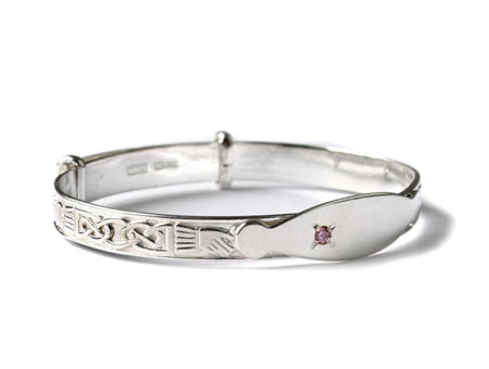 Kids Claddagh  Expandable Bangle.