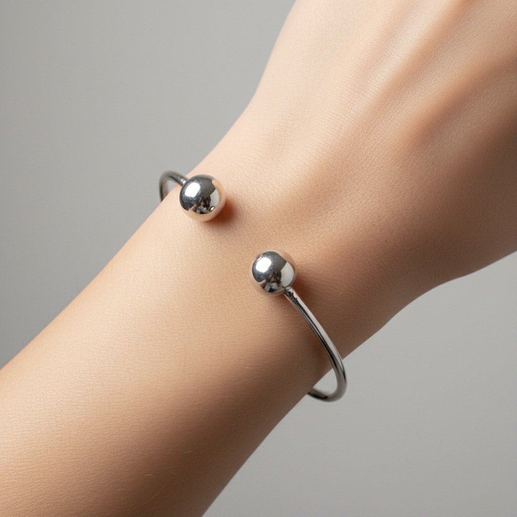 Kids Solid Torq Bangle