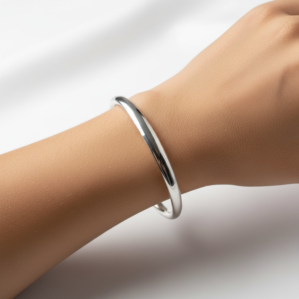 Kids Solid Light weight Torq Bangle