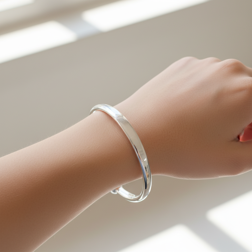 Kids Solid Heavy weight Torq Bangle