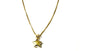 A Kids Star Yellow Gold Silver Necklace