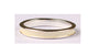A Kids White Enamel Silver Ring.