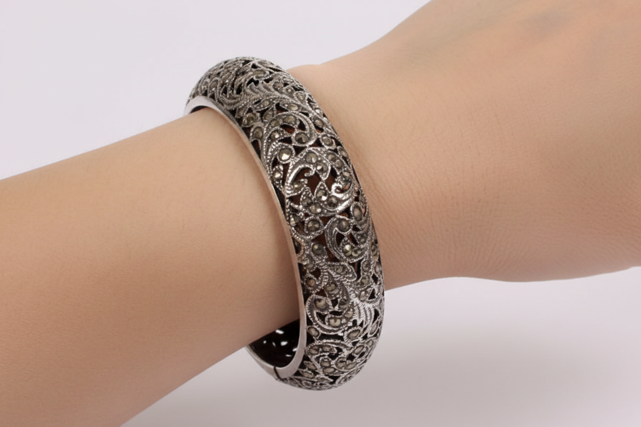 Marcasite Bangle