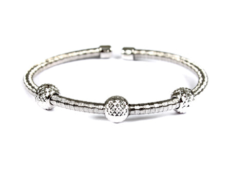 Simply Silver Bangle