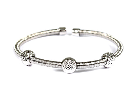 Simply Silver Bangle