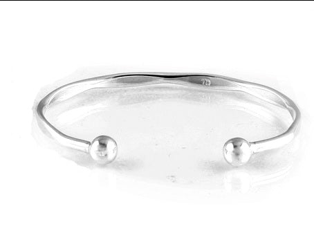 Silver Torq Bangle M/W Gents