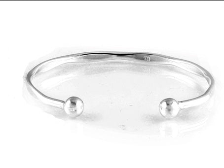 Silver Torq Bangle M/W Gents