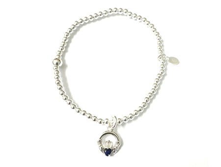 Kids Celtic Charm Sapphire cz stone Bracelet