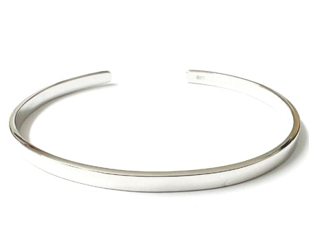 3.5mm Silver bangle