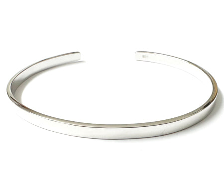 3.5mm Silver bangle