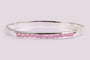 Pink Cubic Zirconia Bangle