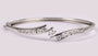 White Cubic Zirconia Bangle
