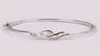 White Cubic Zirconia Bangle