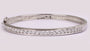 White Cubic Zirconia Bangle