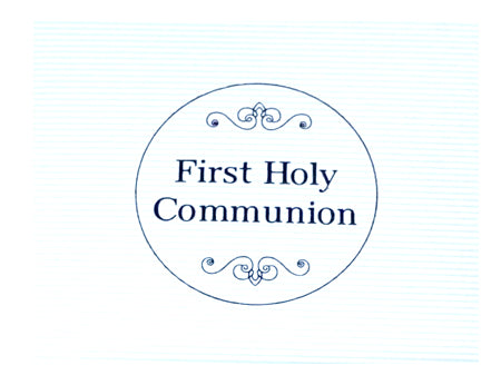 Holy Communion Silver Faced Velcro Strap Watch Boxed.