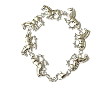 A Silver Horse Bracelet